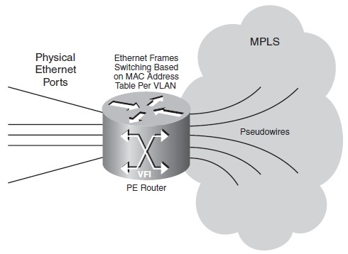 VPLS PE路由器