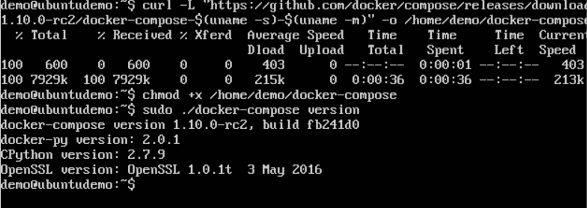 Docker Compose 安装