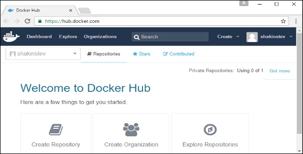 记录的Docker Hub