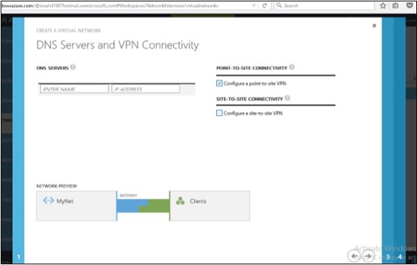 点到站点连接 VPN