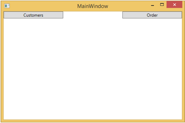 层次结构和导航 MainWindow1