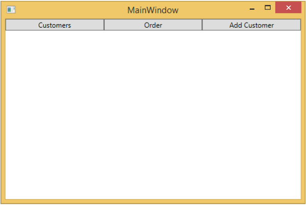 MVVM 依赖注入 MainWindow1