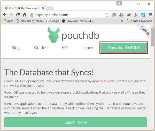 PouchDB 主页