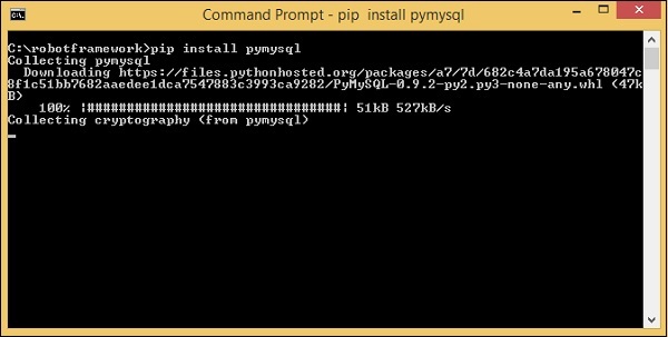 安装pymysql