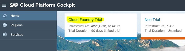 Cloud Foundry 环境