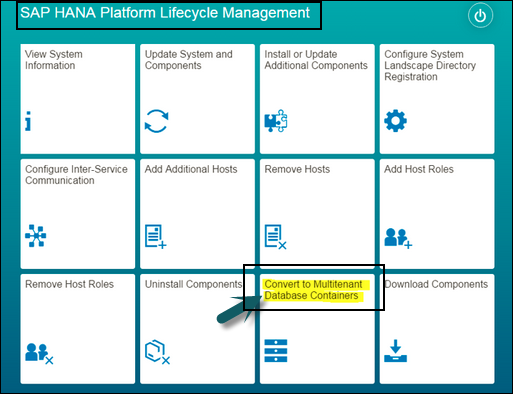 SAP HANA 管理员