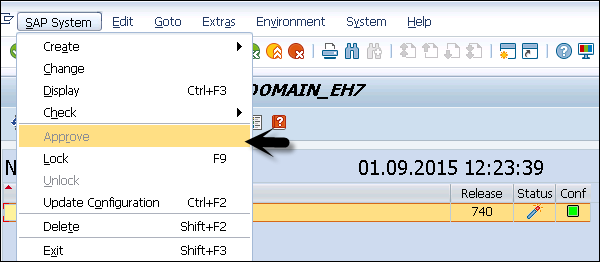 SAP 系统审批