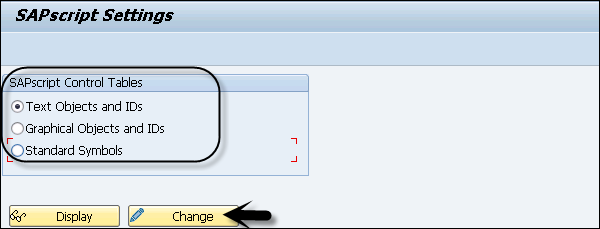 SAPscript 设置