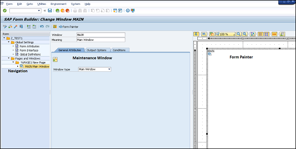 SAP 表单生成器