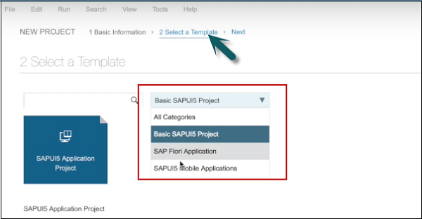 基本 SAP UI5 项目