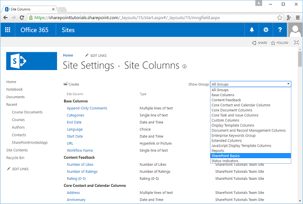 新组 SharePoint 基础知识