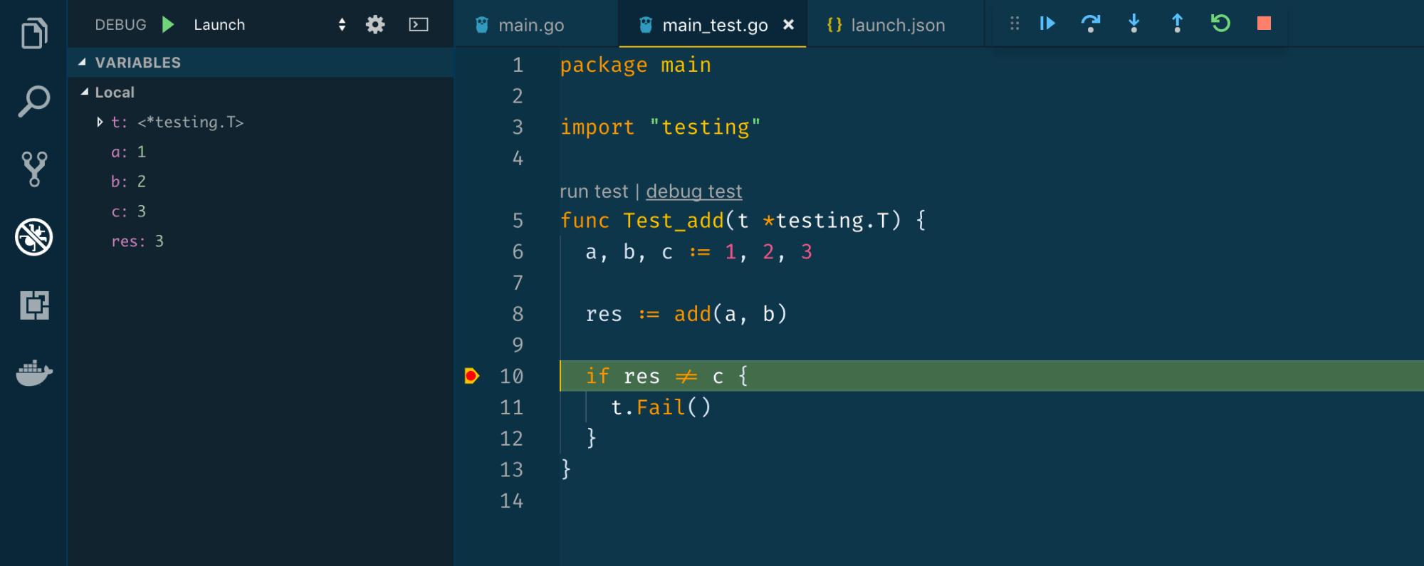 调试器从 Chrome 切换回 Visual Studio Code