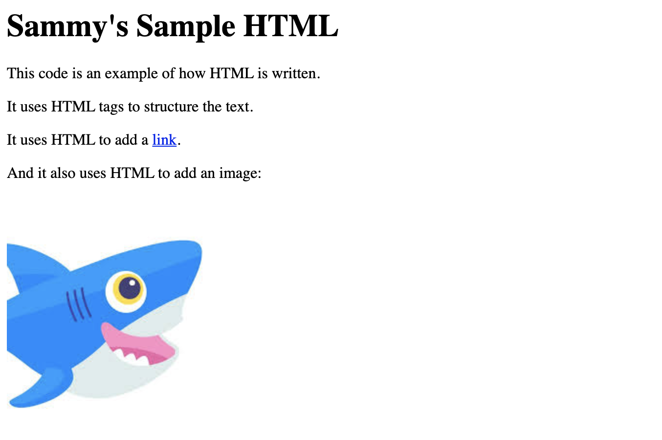 HTML 文档