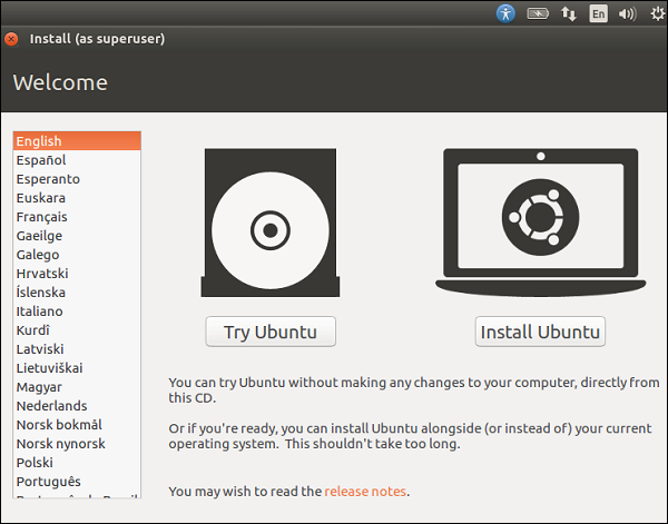 安装 Ubuntu