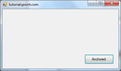 VB.Net 锚定示例