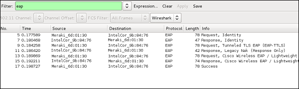 启用 Wireshark