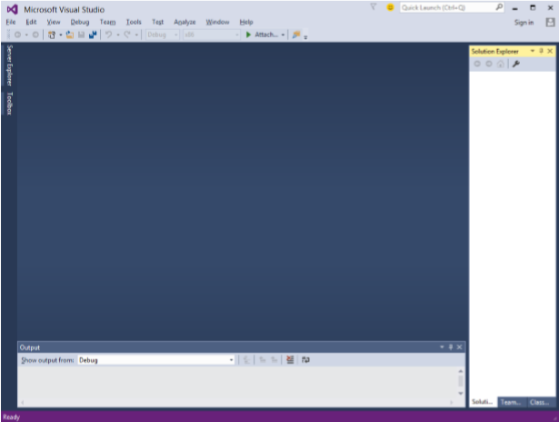 Visual Studio 的窗口